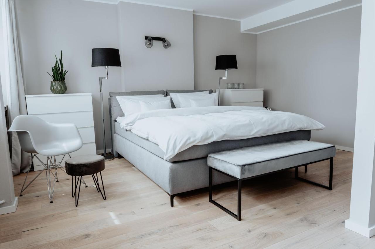 2-Zimmer City Apartment 57M² Mit King Size Bett Und Kueche Munster  Ngoại thất bức ảnh
